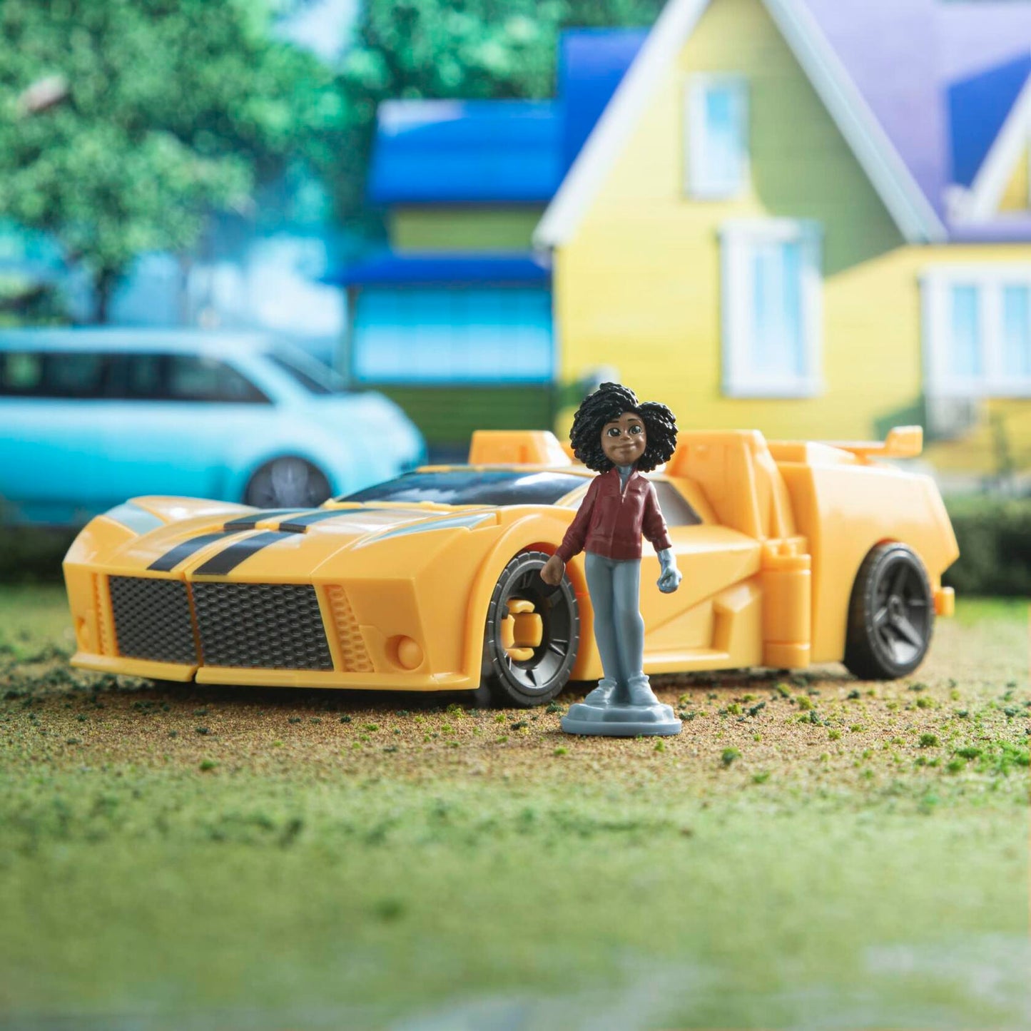 Transformers: Earthspark Bumblebee and Mo Malto Kids Action Figure, for Boys and Girls Ages 6+