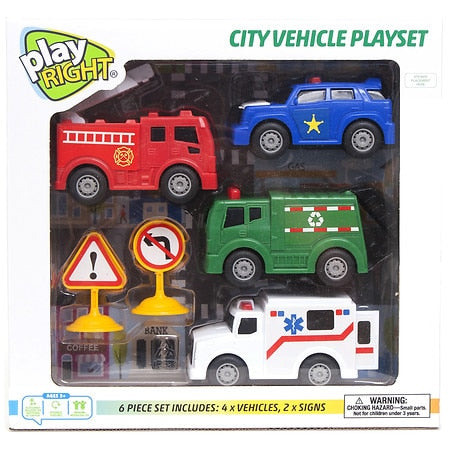 Playright City Vehicle Set - 1.0 ea