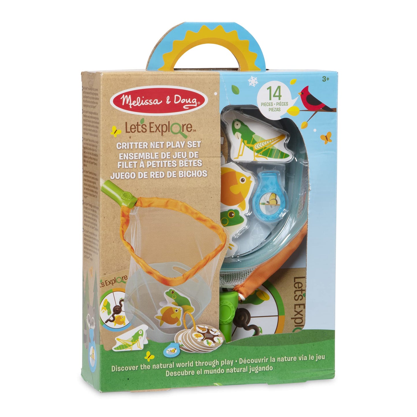 Melissa & Doug Let's Explore Critter Net Play Set