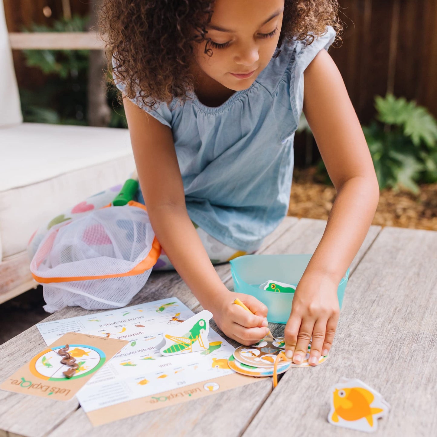 Melissa & Doug Let's Explore Critter Net Play Set