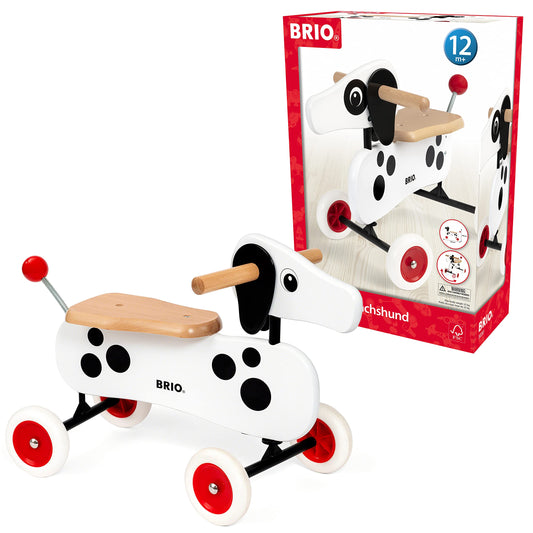 Brio Dachshund Dog Ride Toddler Toy for Kids 12 Months and Up