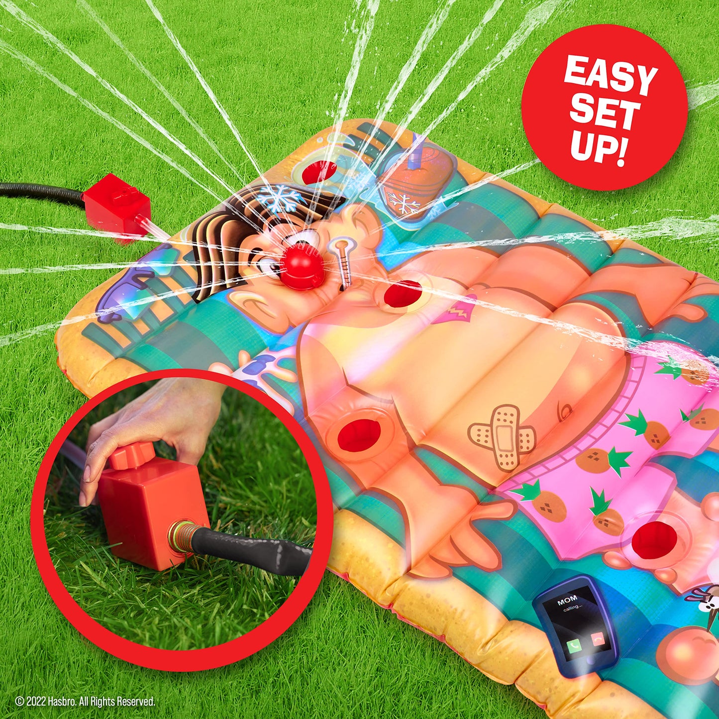 Hasbro Operation Splash Game – Family Game for Your Yard – More Water, More Fun!